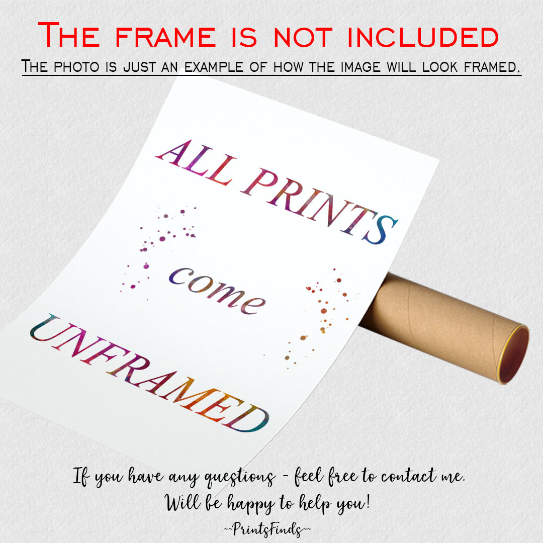 Urinary System Poster Bladder Watercolor Art Print