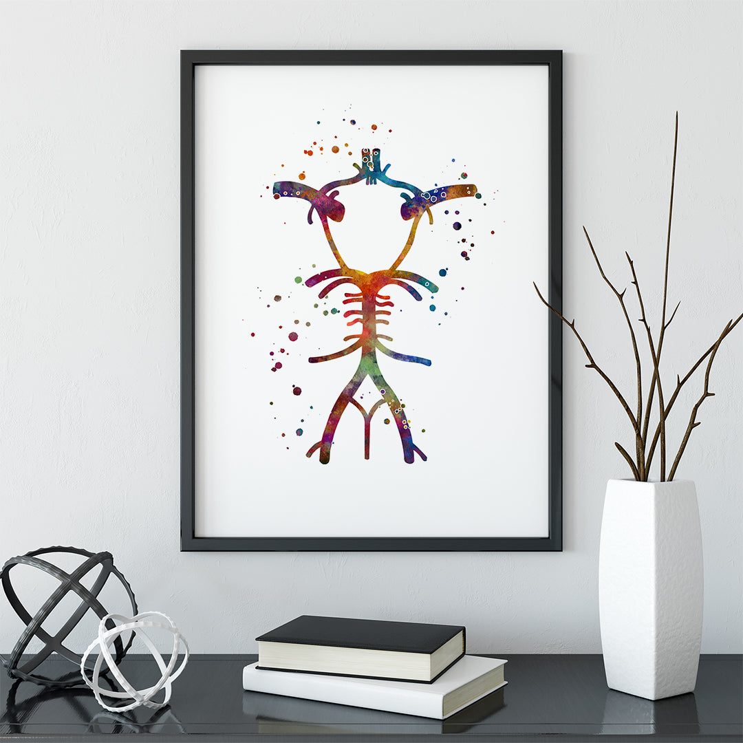 Circle of Willis Art Print - Neurologist Office Decor