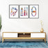 Dental Hygienist Gift – Set of 3 Colorful Prints