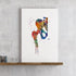 Hip Joint Knee and Shoulder Watercolor Prints Set of 3
