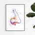 Ear Nose and Throat Watercolor Prints Set of 3