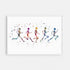Running Phases Watercolor Print Physical Therapy Poster